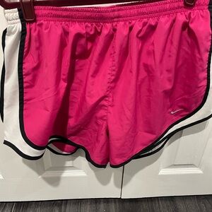 Nike Women's Hot Pink Dri-Fit Shorts
